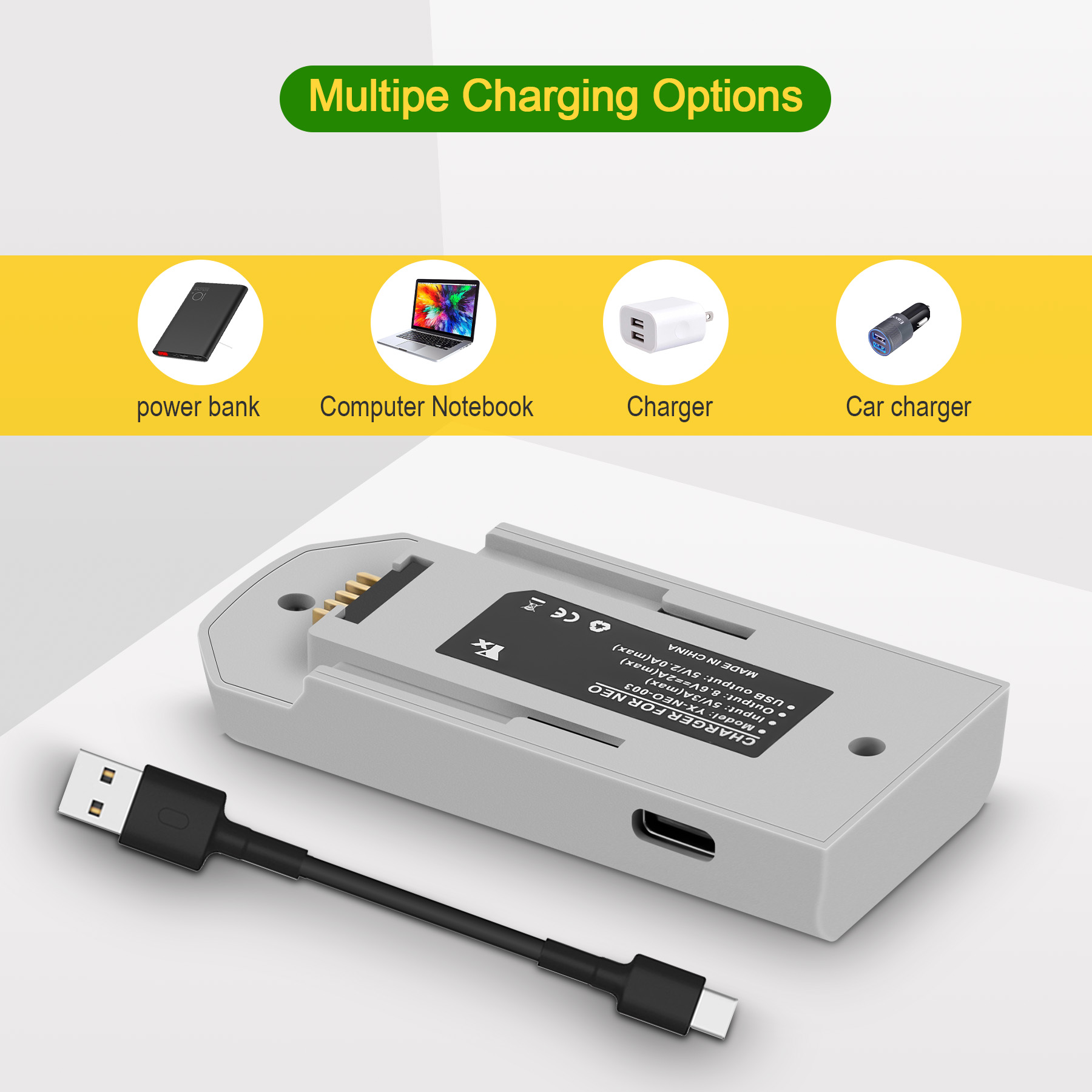 Bidirectional USB Battery Char – Drone Tablet Mount recenzja i cena