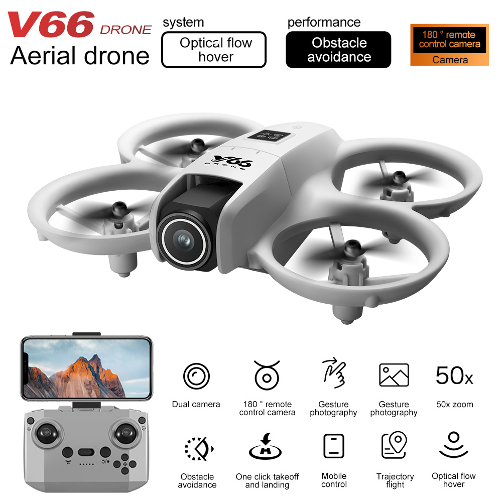 New V66 Mini Drone HD Camera 4 – Drone Power Bank recenzja i cena