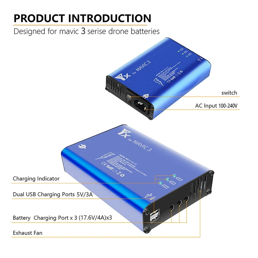 Battery Charger Hub 5in1 Charg – Drone Charging Hub recenzja i cena