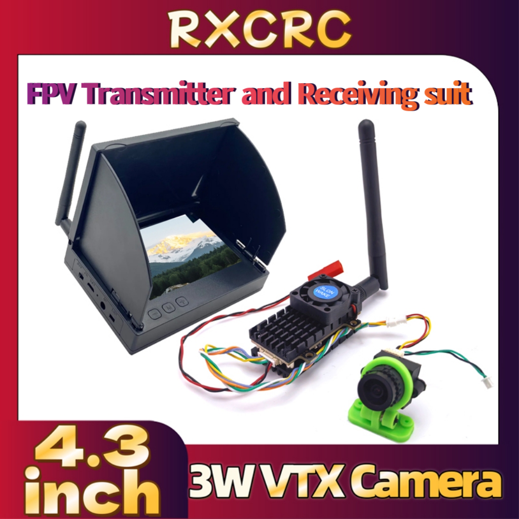 RXCRC 5.8G 3W Video VTX transm – Drone Controller Screen recenzja i cena