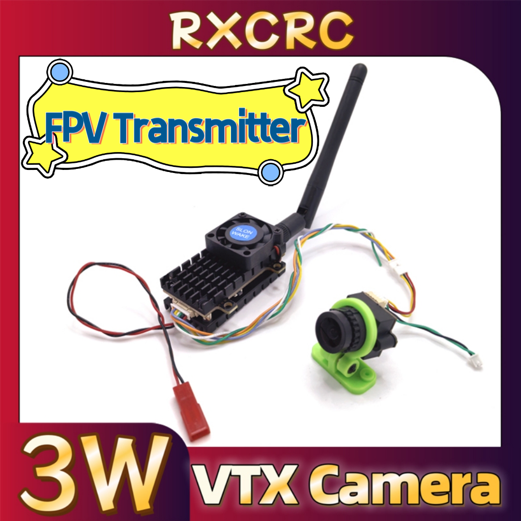 RXCRC 5.8G 3W Video VTX transm – Drone Controller Screen recenzja i cena