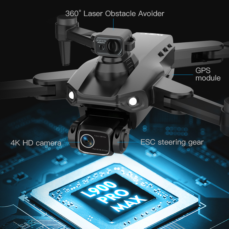 L900 Pro SE MAX GPS Drone 4K P – Drone Remote Controller Lanyard recenzja i cena