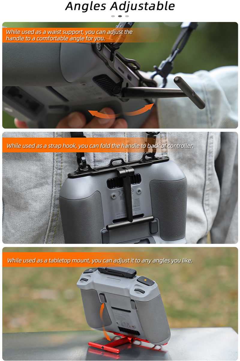 2in1 Handle Stand Bracket Neck – Drone Remote Controller Lanyard recenzja i cena