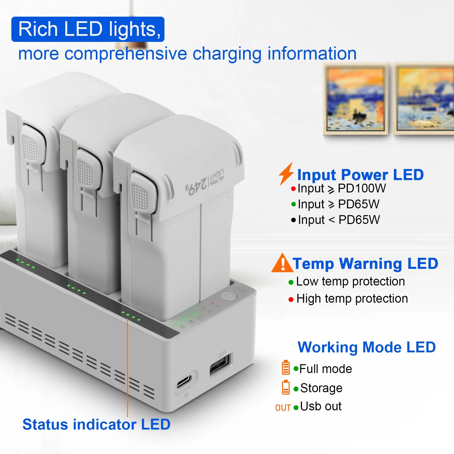 For DJI LITO 1/X1 Drone Batter – Drone Charging Hub recenzja i cena