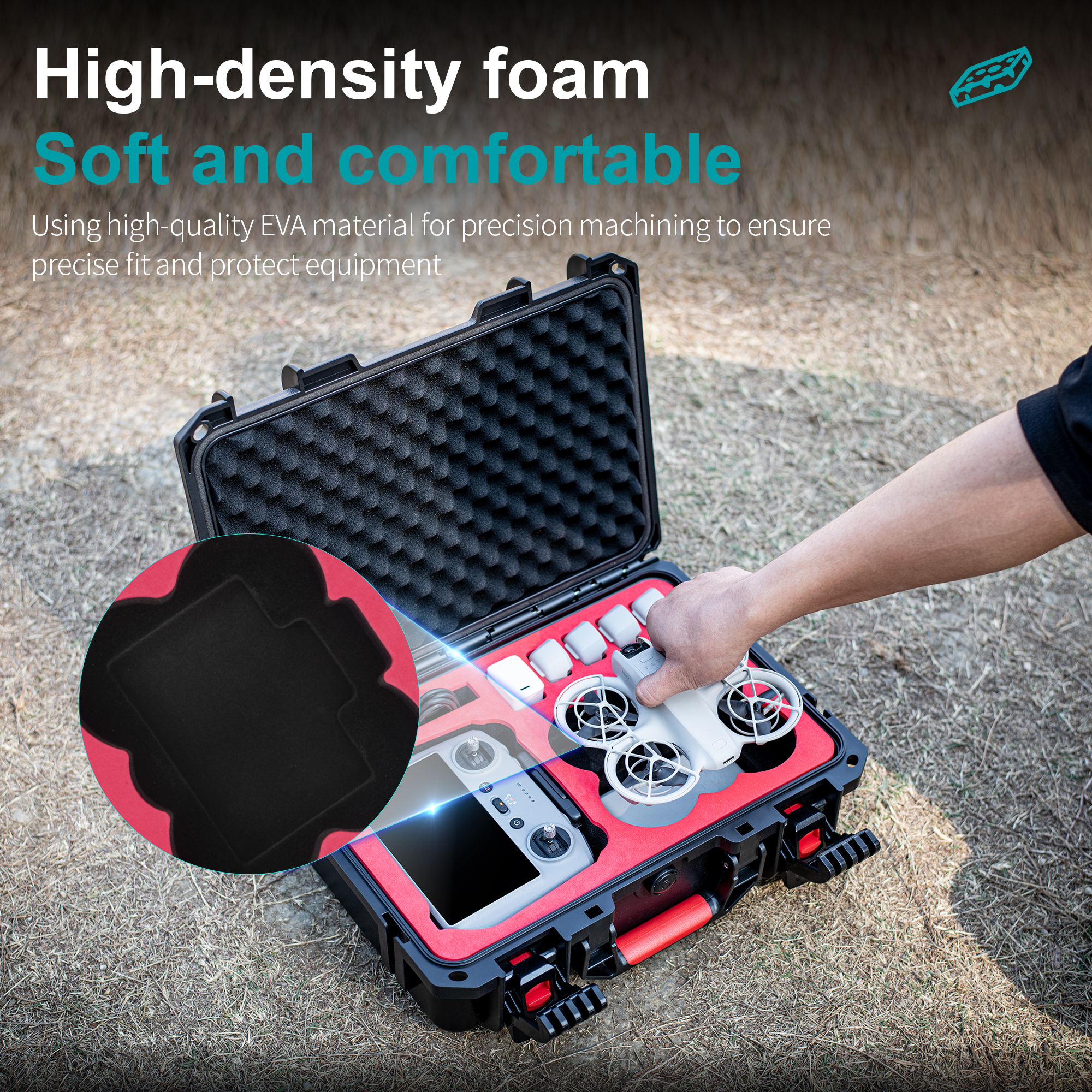 Portable Hard Waterproof Case  – Drone Charging Hub recenzja i cena
