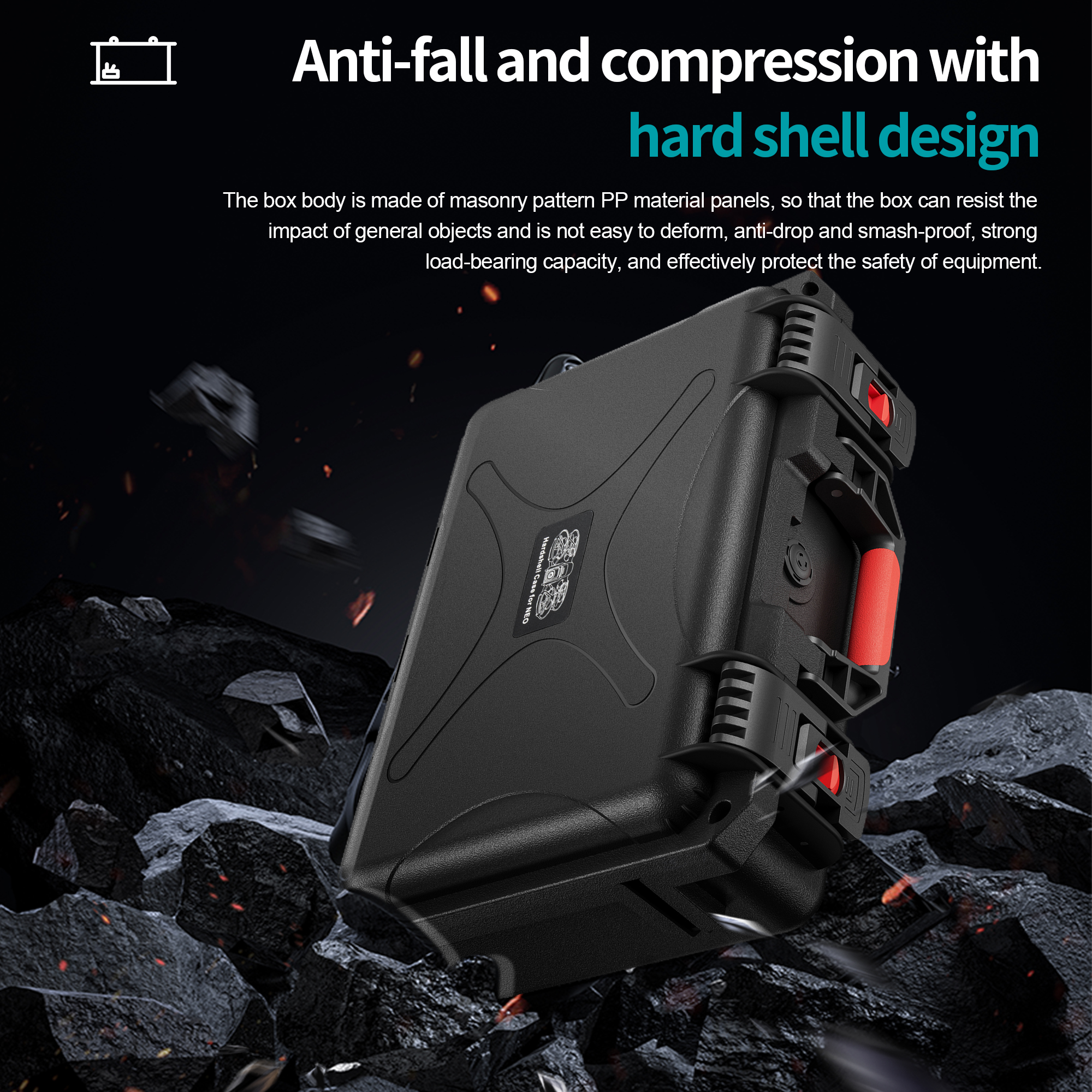 Portable Hard Waterproof Case  – Drone Charging Hub recenzja i cena