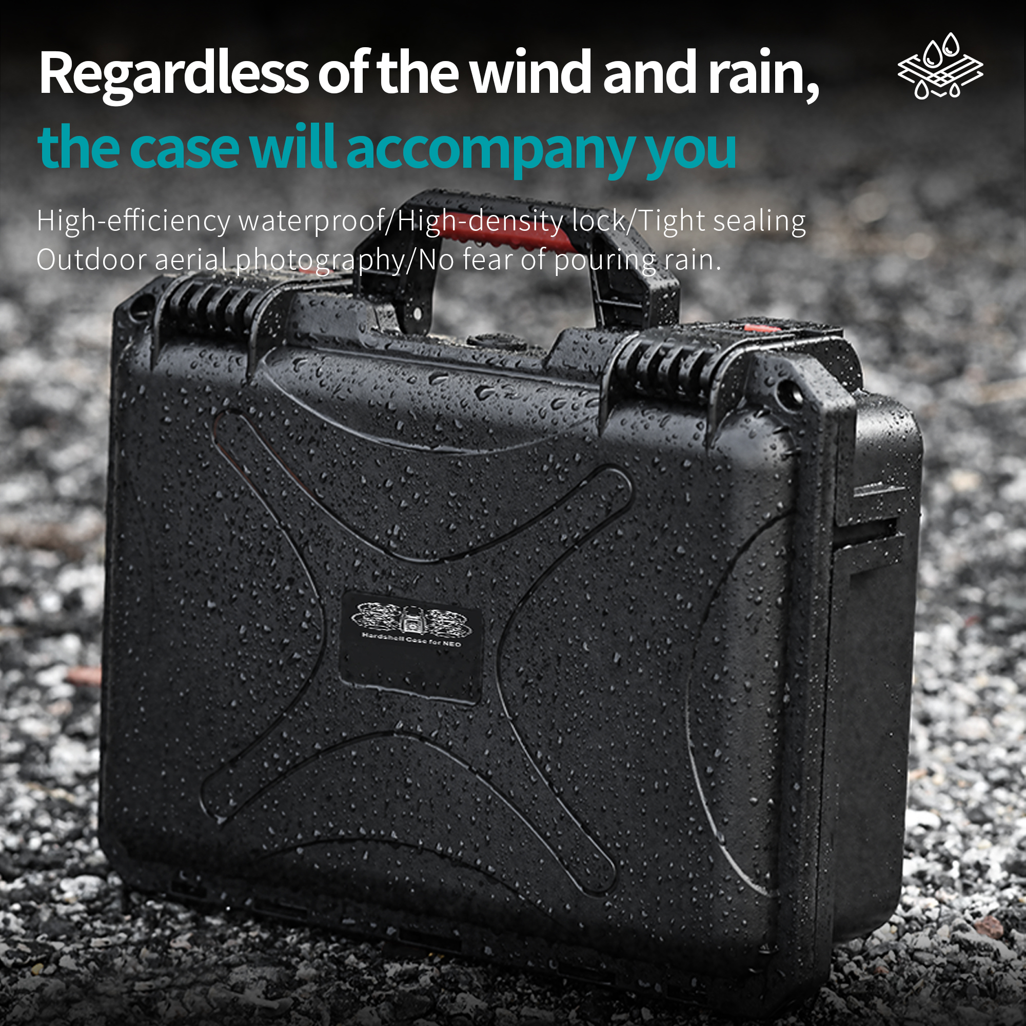 Portable Hard Waterproof Case  – Drone Charging Hub recenzja i cena