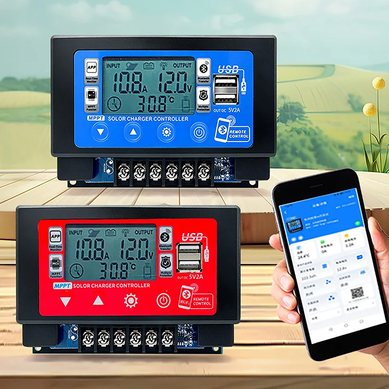 30A 60A Bluetooth WiFi Solar C – Drone Solar Charger recenzja i cena