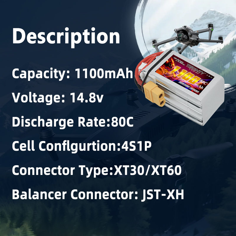 TERANTY 4S 1100mAh 80C/160C Li – Drone Power Bank recenzja i cena