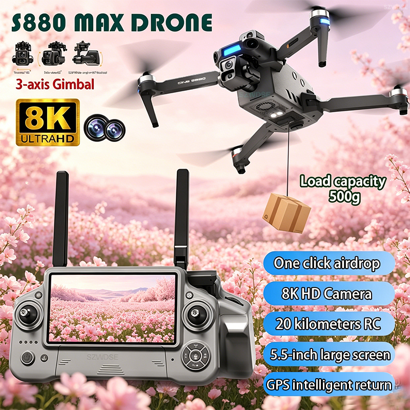 2026 New 8K Dual Camera Drone  – Drone Power Bank recenzja i cena