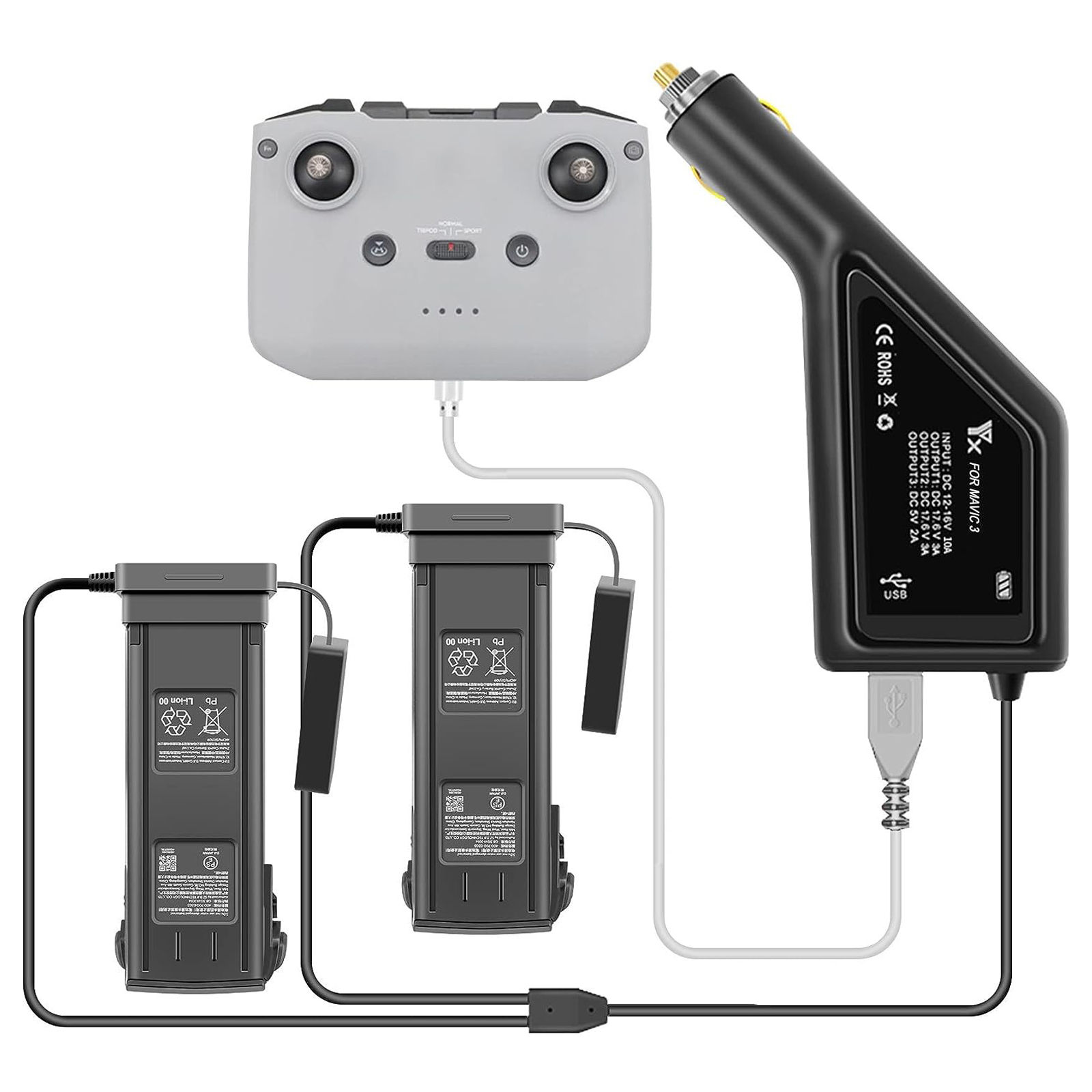 For DJI Mavic 3 Intelligent Ba – Drone Charging Hub recenzja i cena