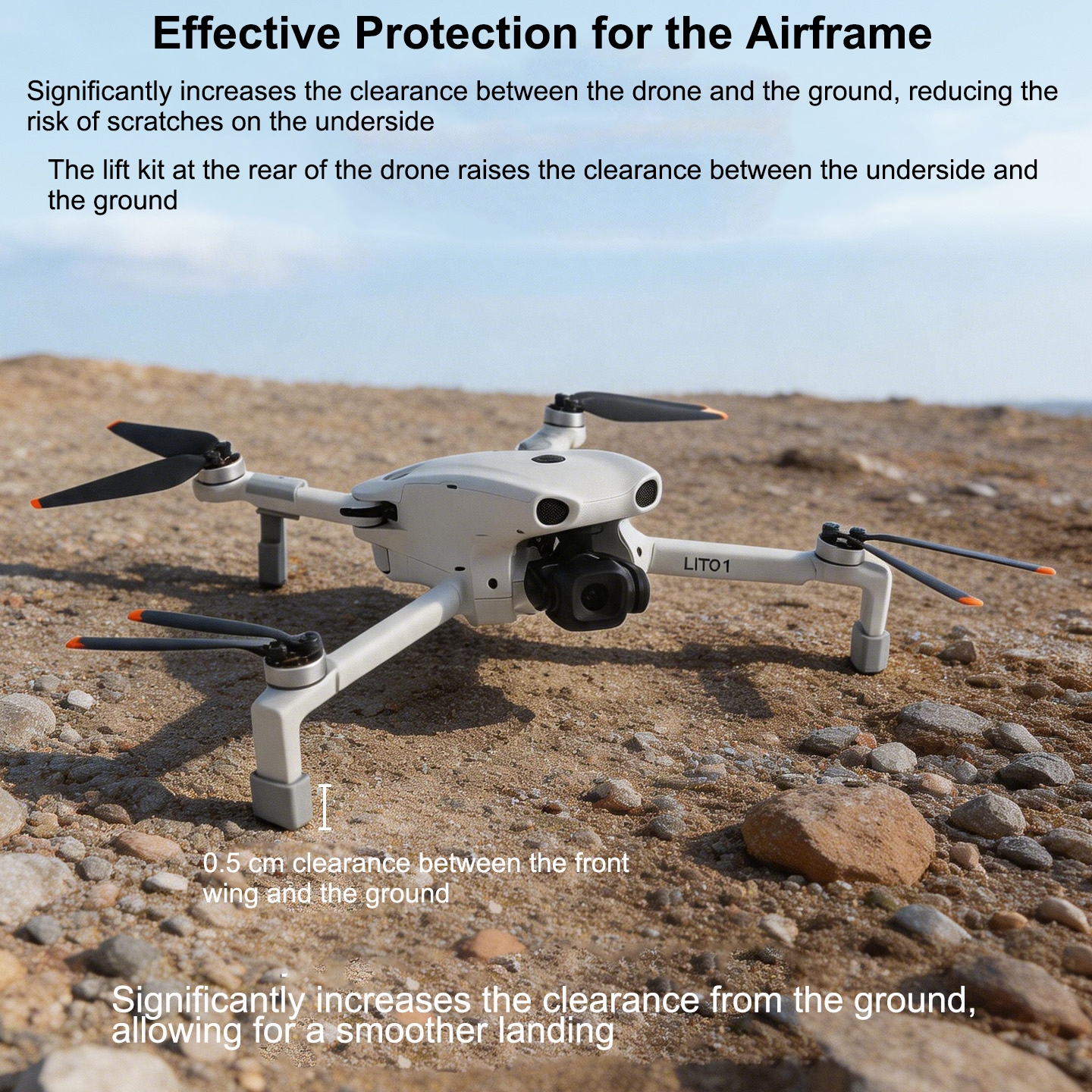 Landing Gear Extender for DJI  – Drone Landing Pad recenzja i cena
