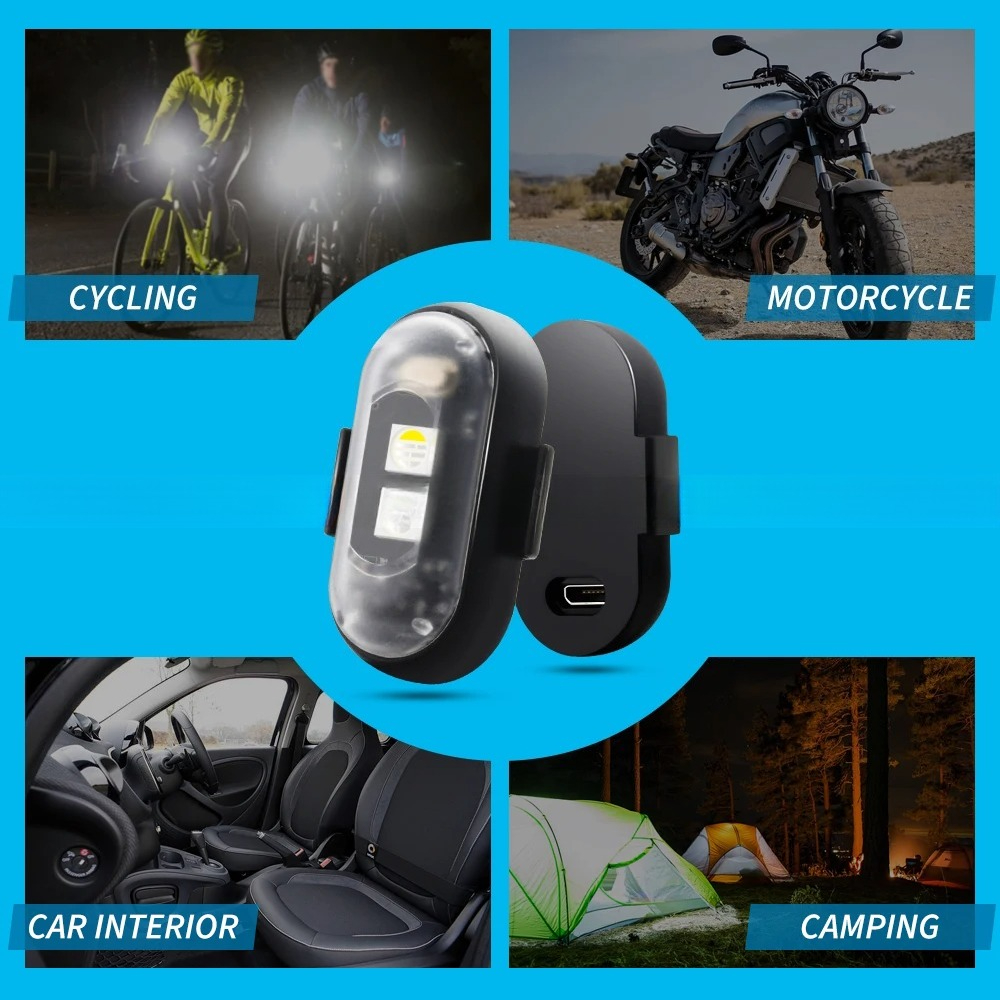 Motorcycle Strobe Light, APP C – Drone Strobe Light recenzja i cena
