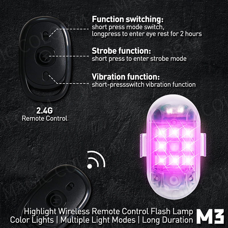 2PCS Wireless LED Strobe Light – Drone Strobe Light recenzja i cena