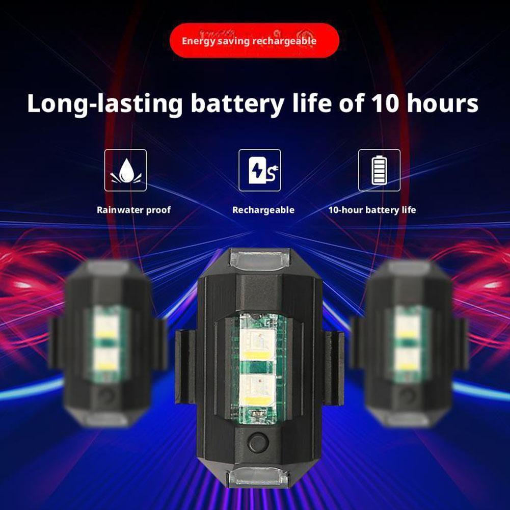 2PCS Mini LED Strobe Lights De – Drone Strobe Light recenzja i cena