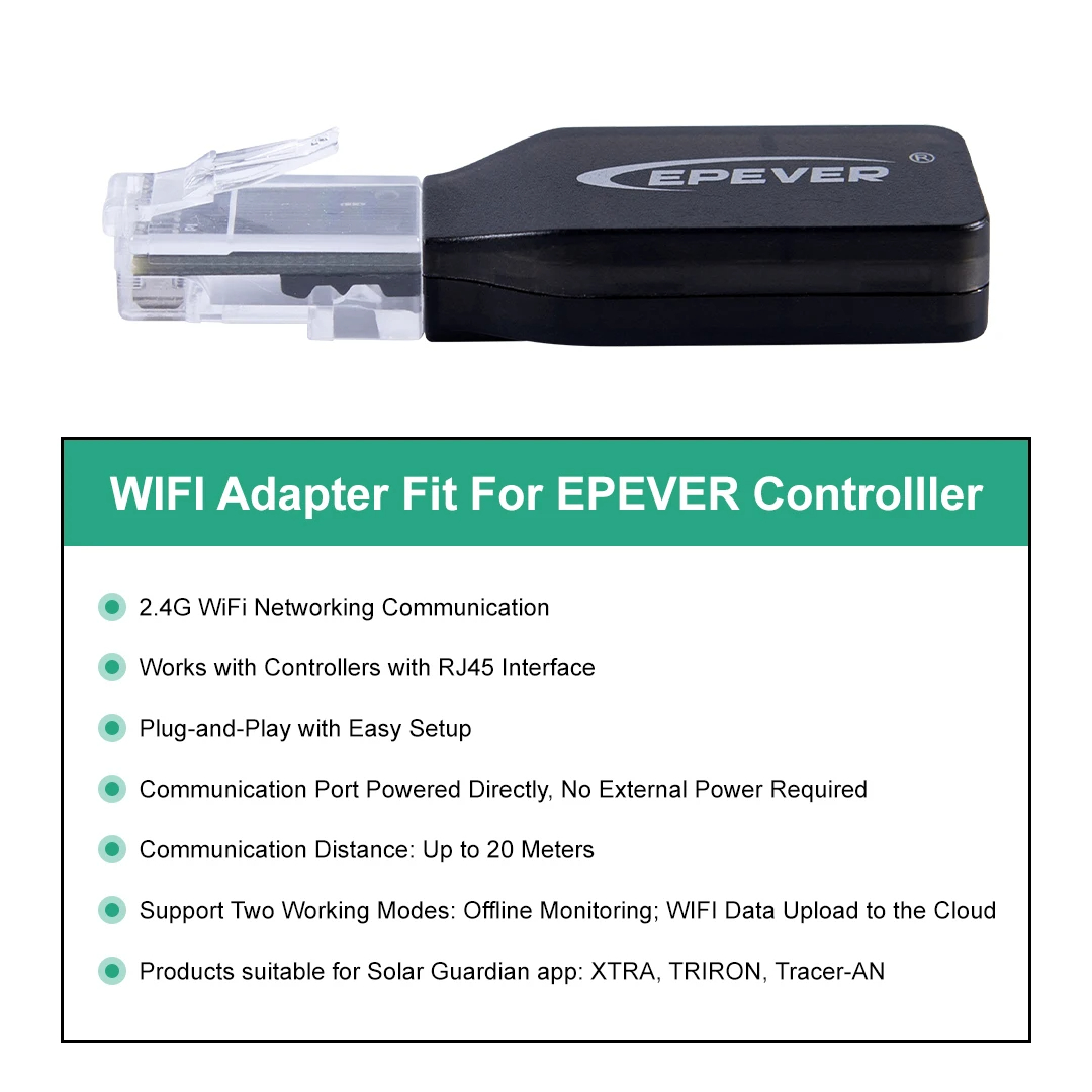 EPEVER WiFi 2.4G RJ45 D WIFI B – Drone Solar Charger recenzja i cena