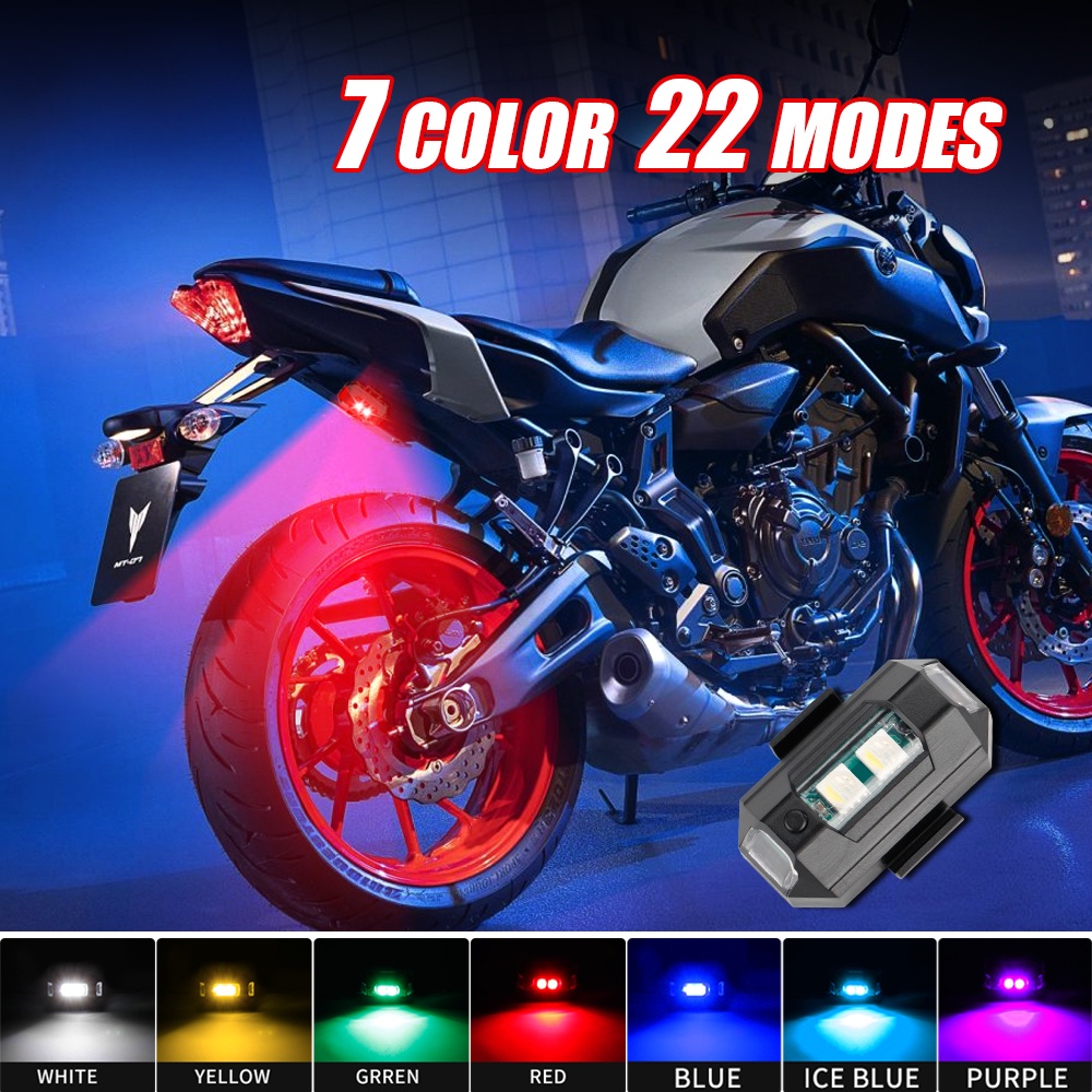 1PC 7 Color Mini USB Charging  – Drone Strobe Light recenzja i cena