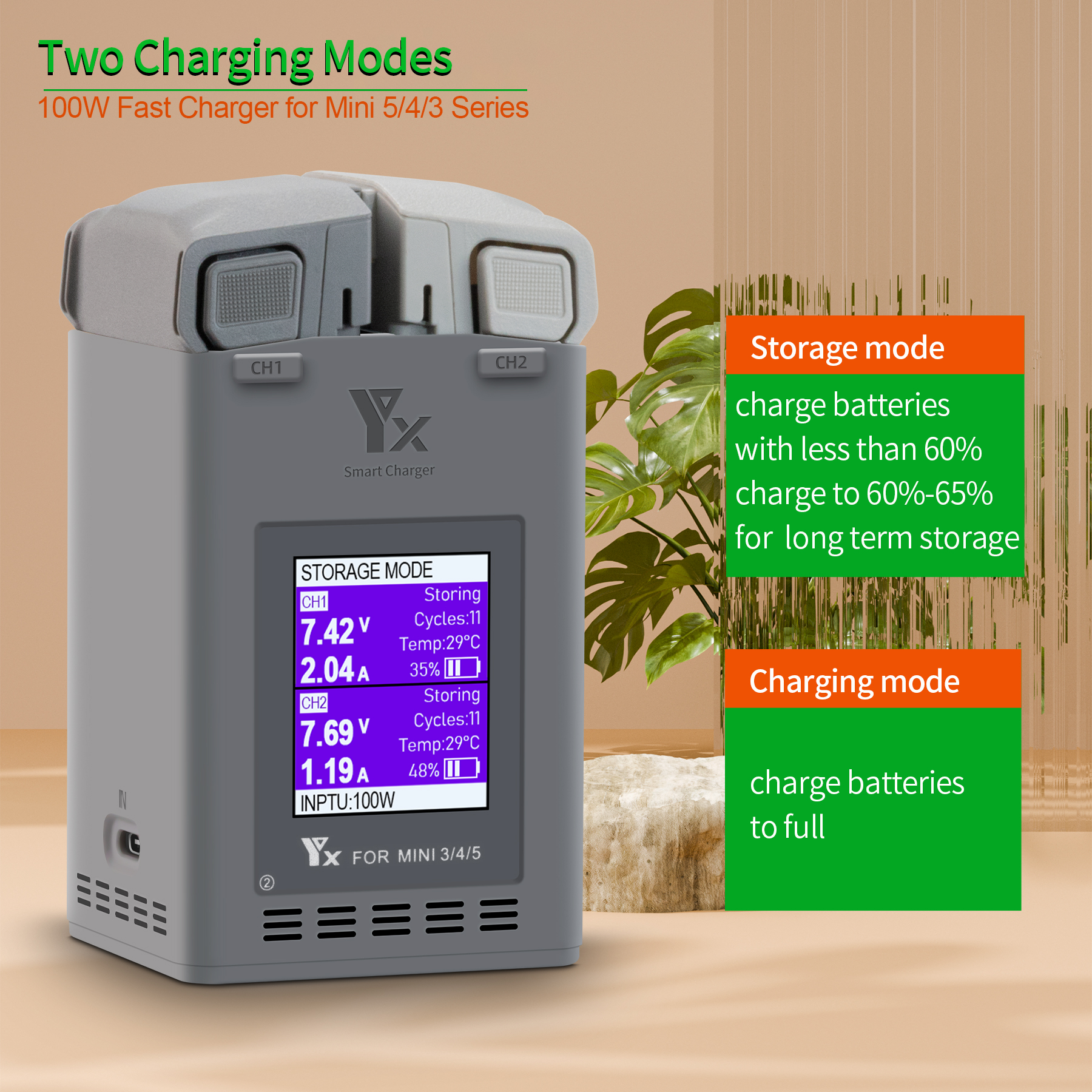 100W Intelligent Battery Charg – Drone Charging Hub recenzja i cena