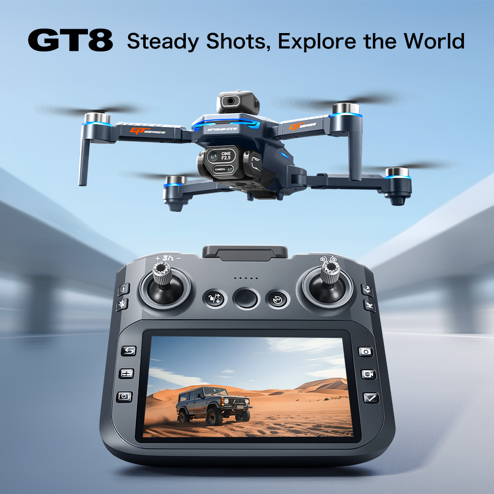 GT8 Obstacle Avoidance Aerial  – Drone Power Bank recenzja i cena