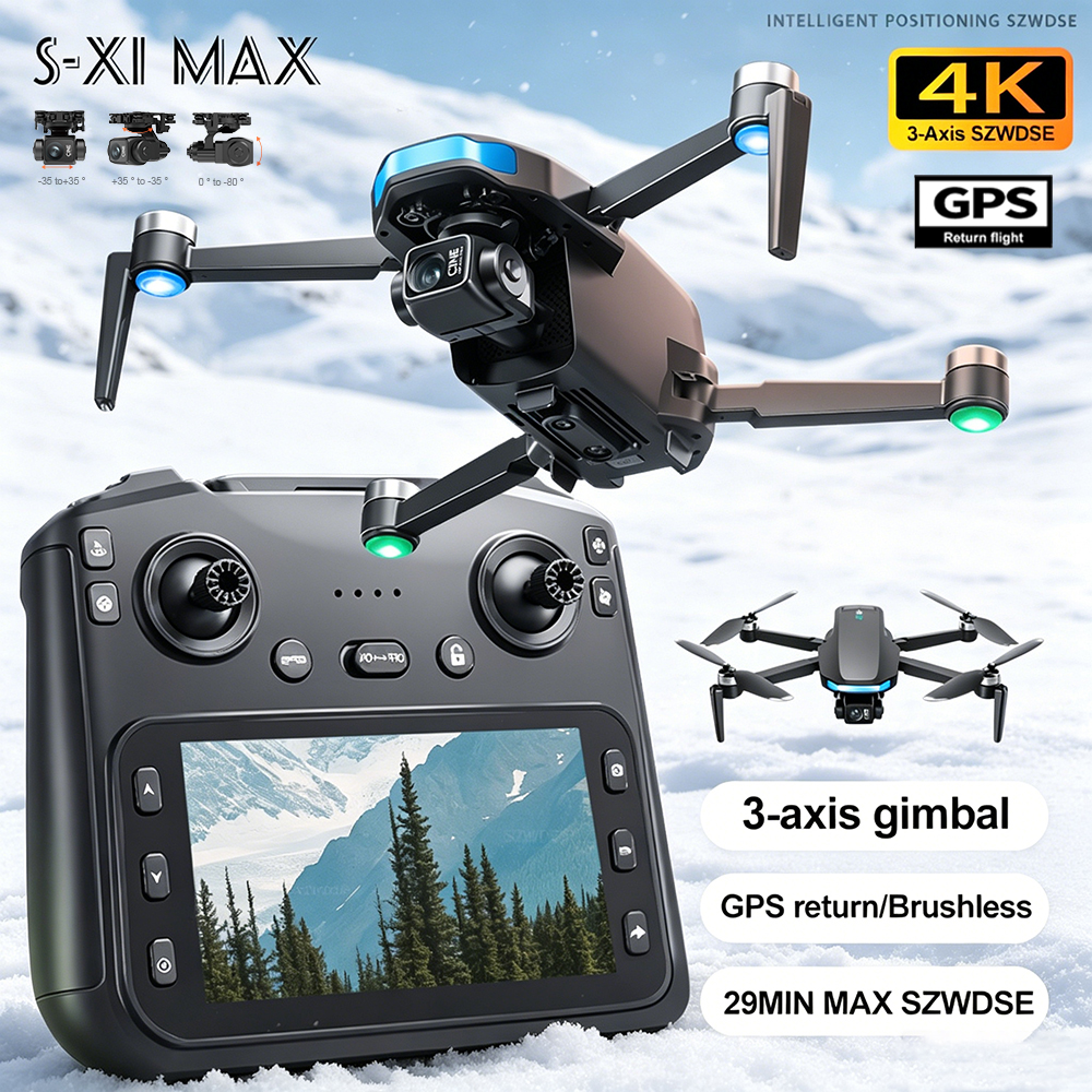 New S-X1 MAX Drone GPS 8K Prof – Drone Power Bank recenzja i cena