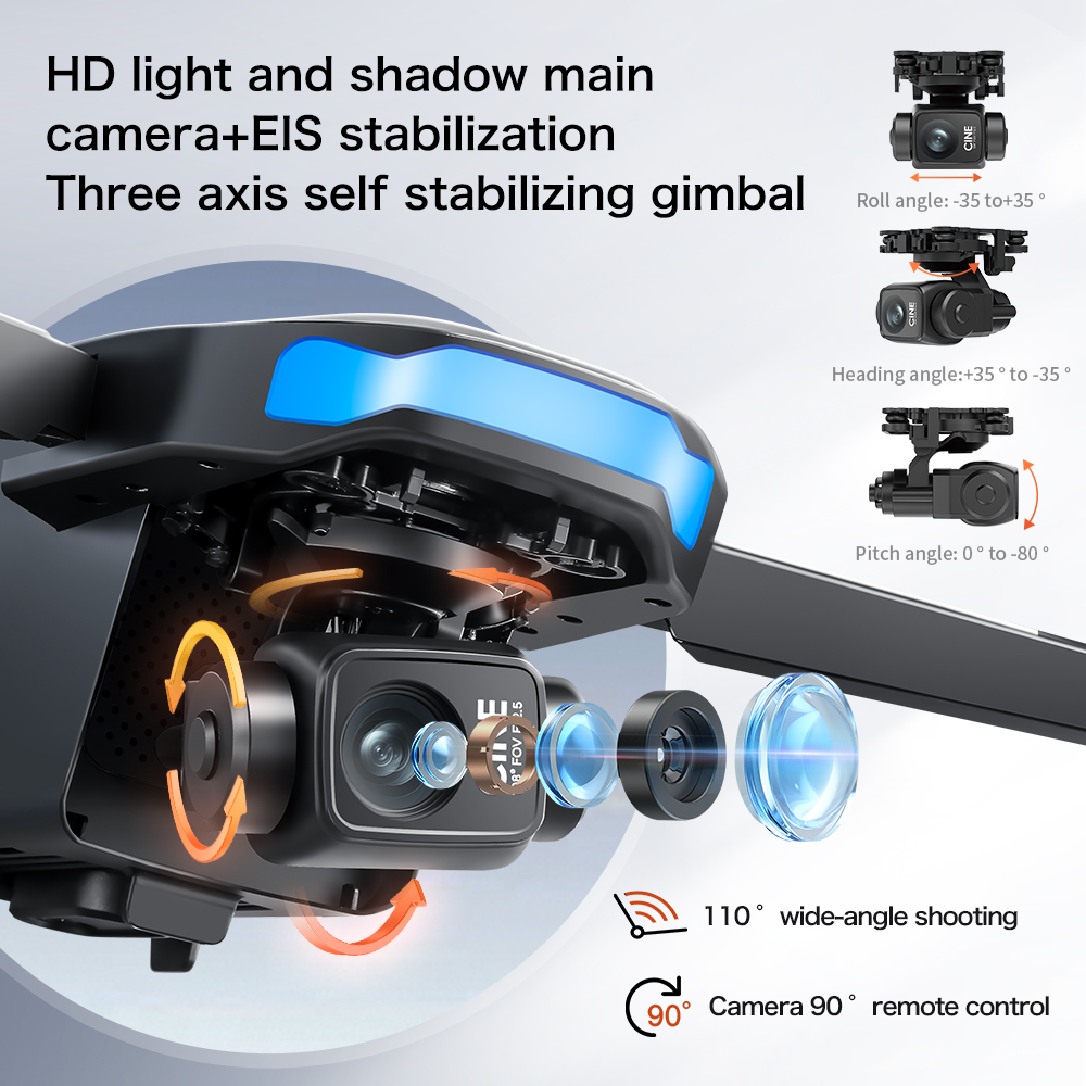 New S-X1 MAX Drone GPS 8K Prof – Drone Power Bank recenzja i cena