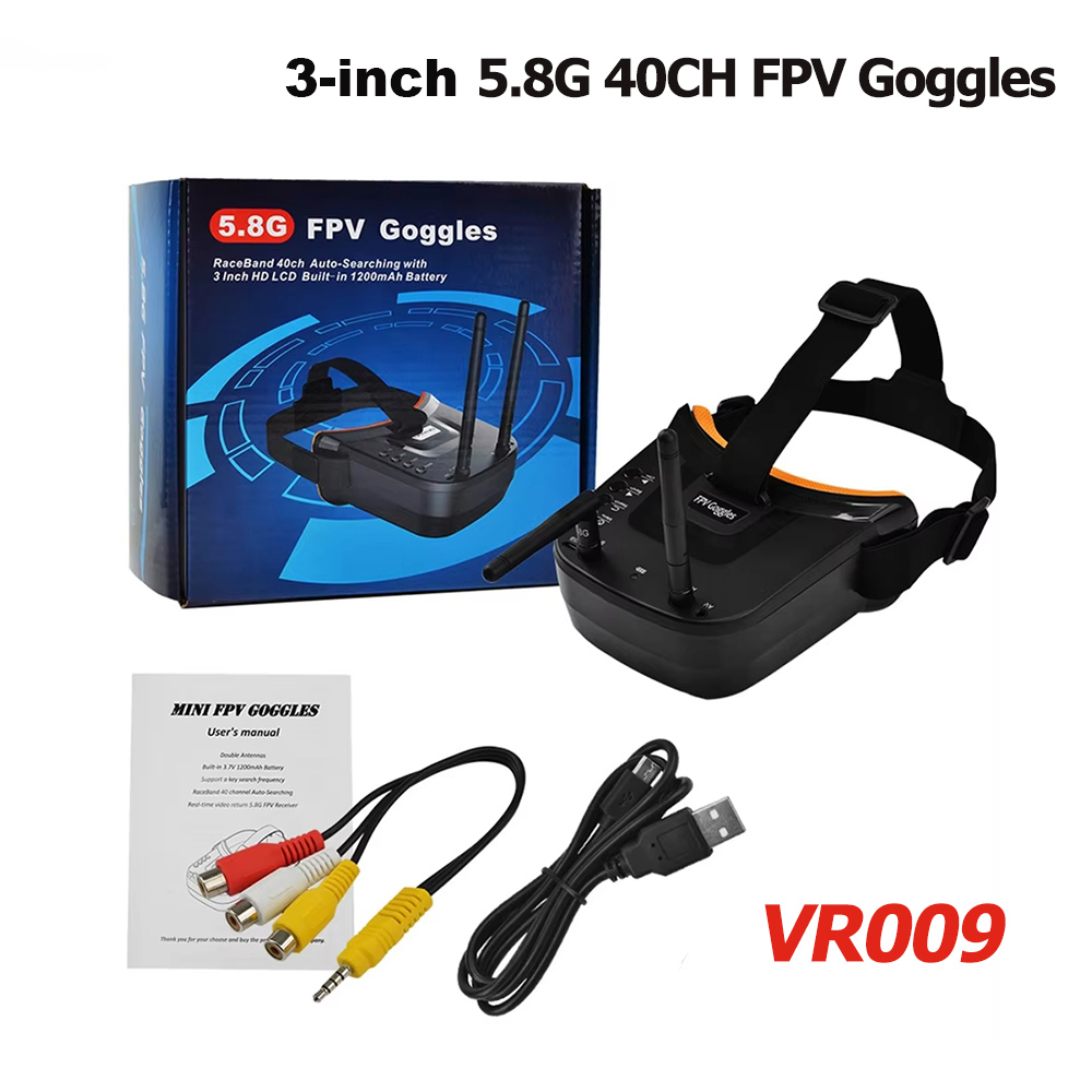 VR009 FPV Video Goggles 3Inch  – Drone Controller Screen recenzja i cena
