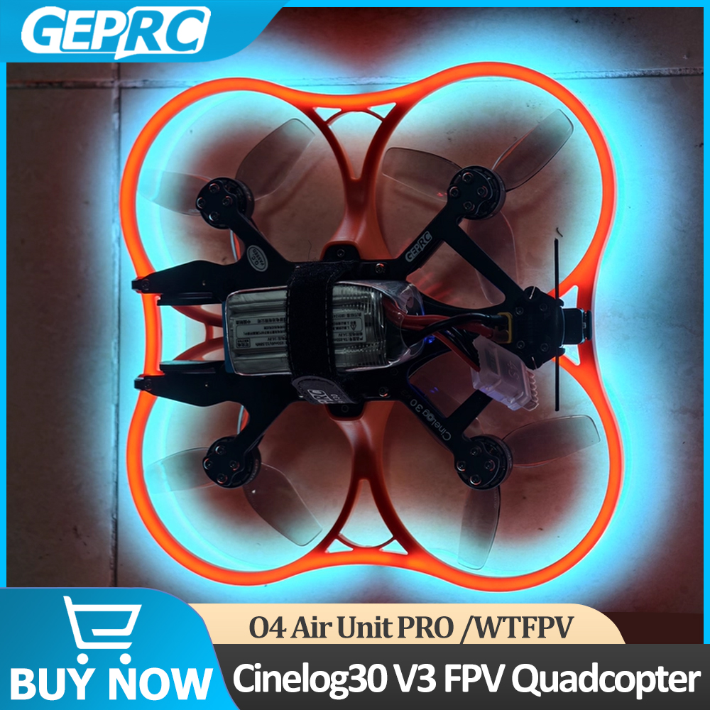 GEPRC Cinelog30 V3 FPV Quadcop – Drone Beacon Light recenzja i cena